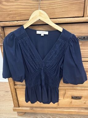 Loft Peplum Top